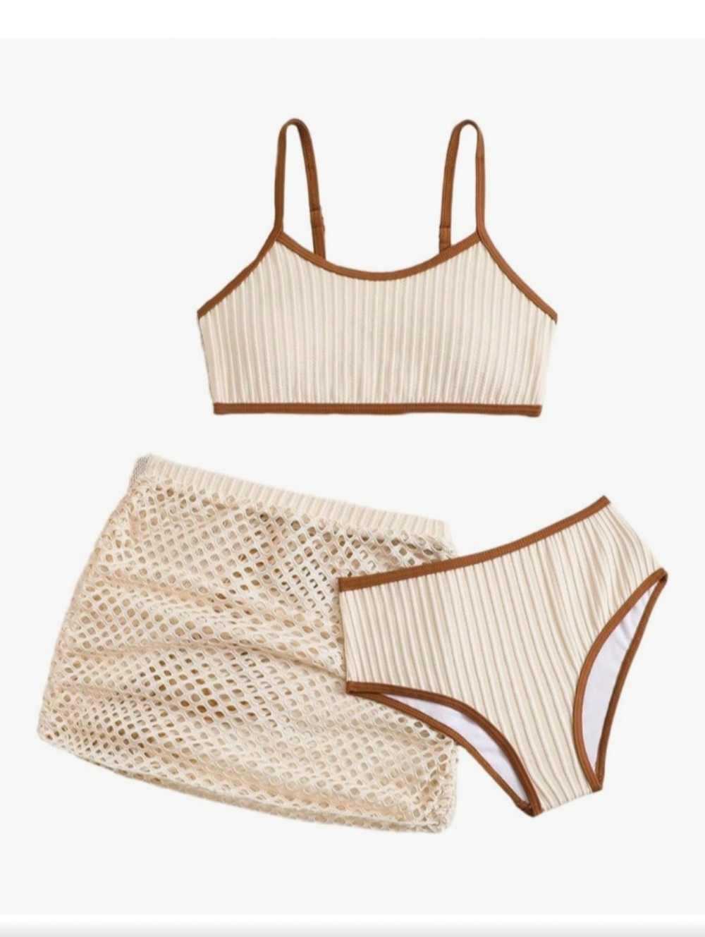 NWOT Shenhe 3 Piece Swim Set - 12Y